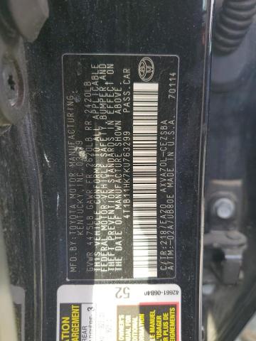 2019 TOYOTA CAMRY L - 4T1B11HK7KU763299