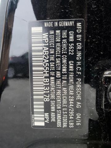 2017 PORSCHE MACAN S WP1AB2A55HLB13178