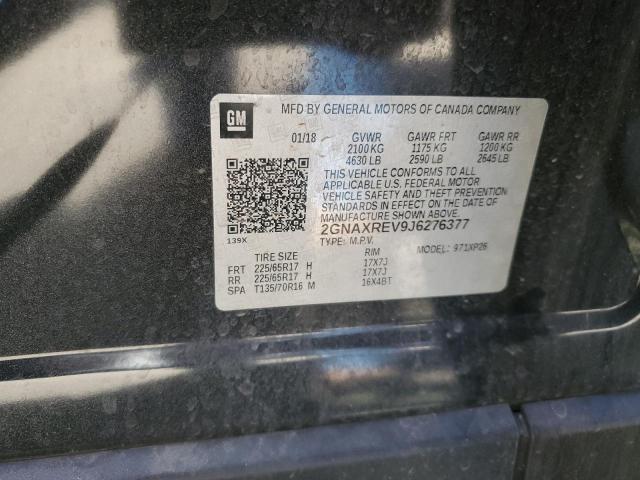 2018 CHEVROLET EQUINOX LS - 2GNAXREV9J6276377