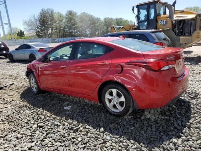 Vin: kmhdh4ae2eu085107, lot: 54891355, hyundai elantra se 20142
