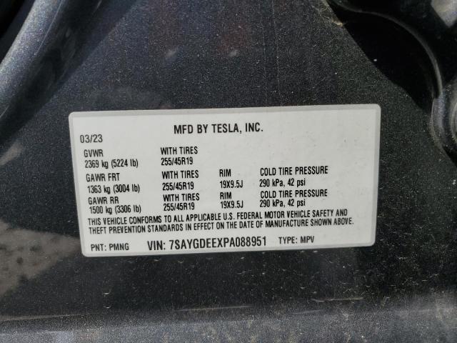 2023 TESLA MODEL Y - 7SAYGDEEXPA088951