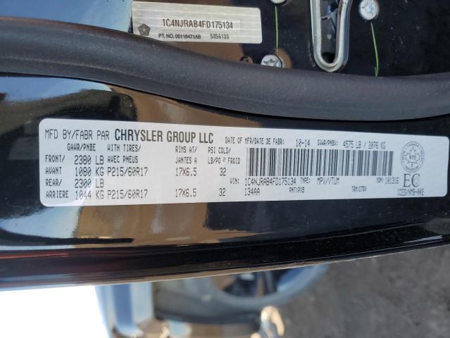 2015 JEEP PATRIOT - 1C4NJRAB4FD175134