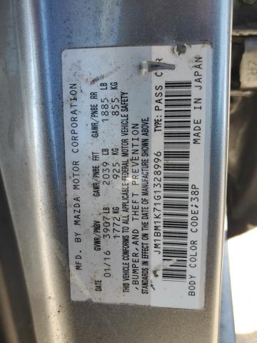 2016 MAZDA 3 SPORT JM1BM1K71G1328996