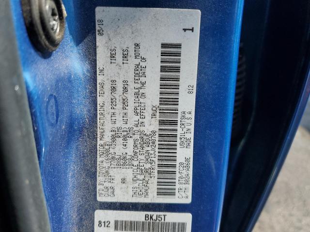 2018 TOYOTA TUNDRA DOU - 5TFRY5F13JX240780