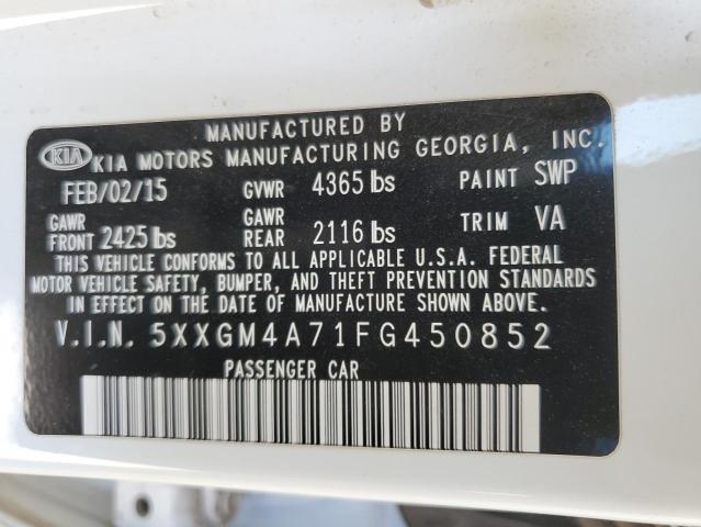 2015 KIA OPTIMA LX - 5XXGM4A71FG450852