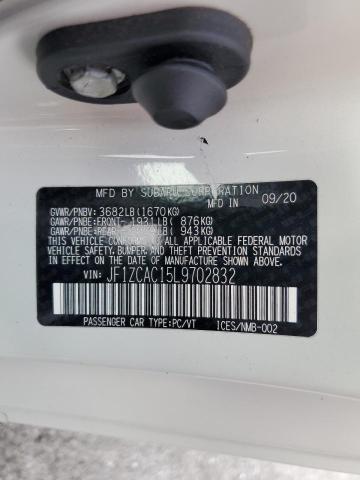 2020 SUBARU BRZ LIMITE JF1ZCAC15L9702832