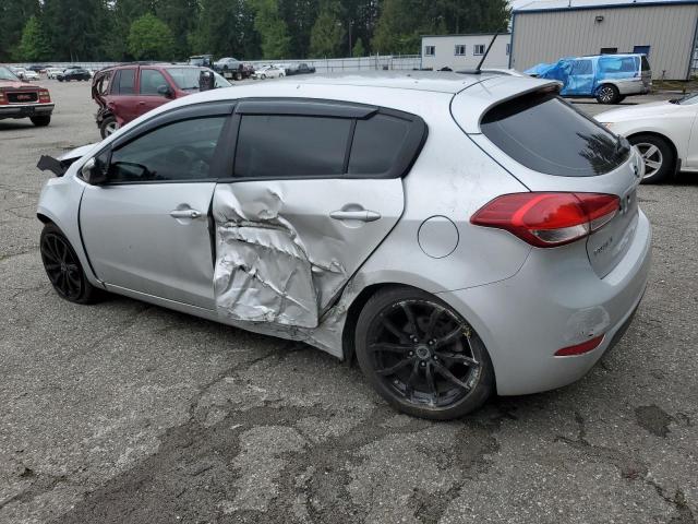 KIA FORTE LX 2016 silver  gas KNAFK5A89G5617817 photo #3