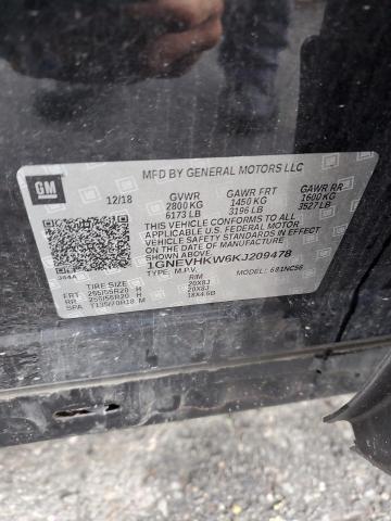 2019 CHEVROLET TRAVERSE L - 1GNEVHKW6KJ209478