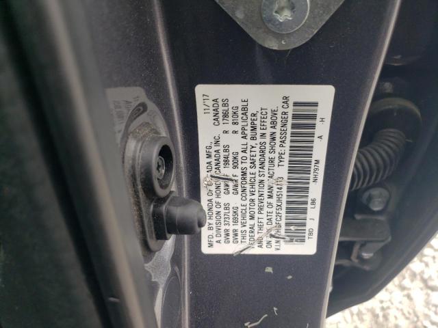 2018 HONDA CIVIC LX - 2HGFC2F5XJH514713