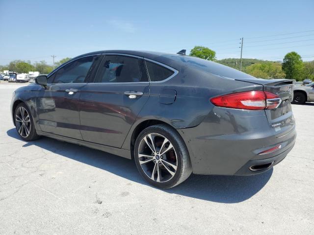 FORD FUSION TIT 2019 gray  gas 3FA6P0D98KR123889 photo #3