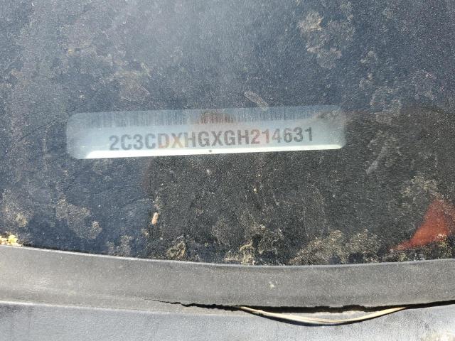 2016 DODGE CHARGER SX - 2C3CDXHGXGH214631