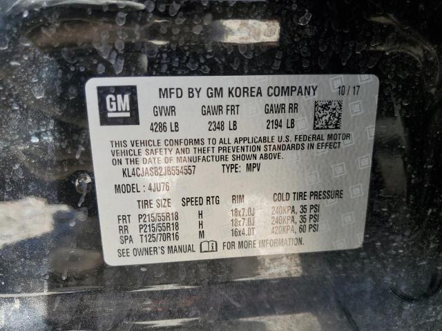 2018 BUICK ENCORE PRE - KL4CJASB2JB554557