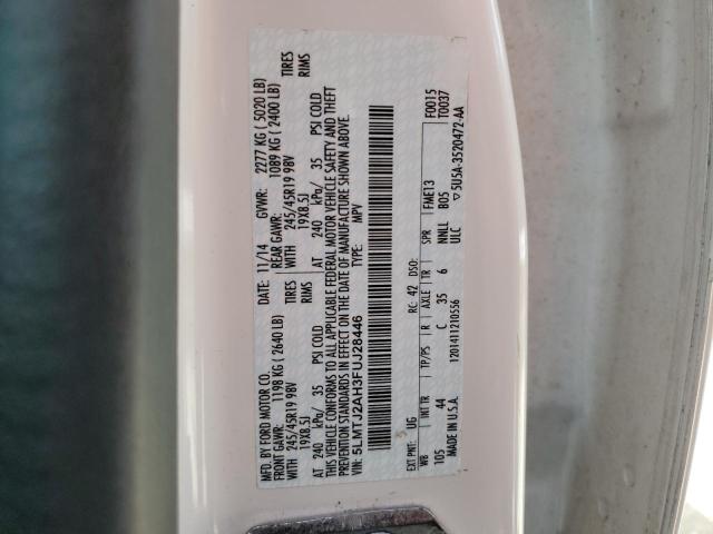 2015 LINCOLN MKC 5LMTJ2AH3FUJ28446