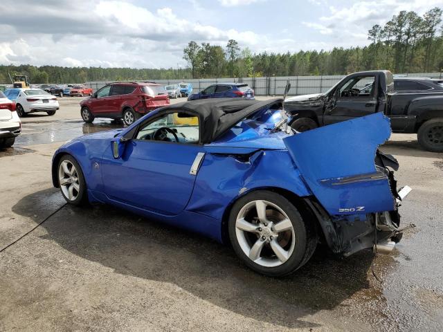 NISSAN 350Z ROADS 2006 blue  gas JN1AZ36A46M451741 photo #3
