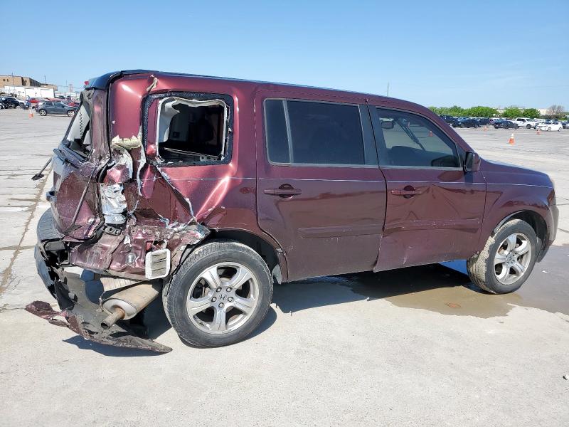 Vin: 5fnyf3h6xcb022976, lot: 52588085, honda pilot exl 20123