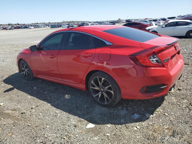 HONDA CIVIC SPOR 2019 red  gas 2HGFC2F80KH604206 photo #3