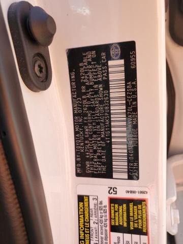 2023 TOYOTA CAMRY SE NIGHT SHADE 4T1G11AK5PU832630