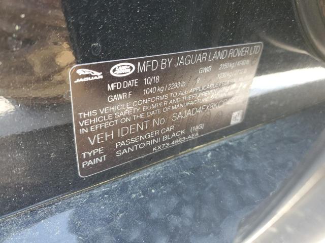 2019 JAGUAR XE PREMIUM SAJAD4FX8KCP49202