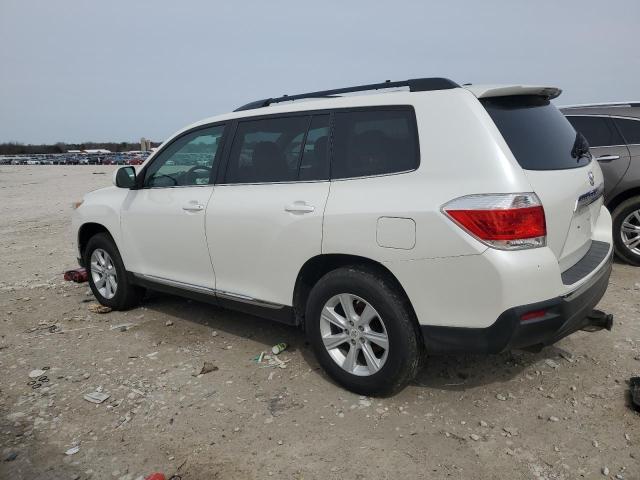 Vin: 5tdbk3eh3cs110626, lot: 51237655, toyota highlander base 20122