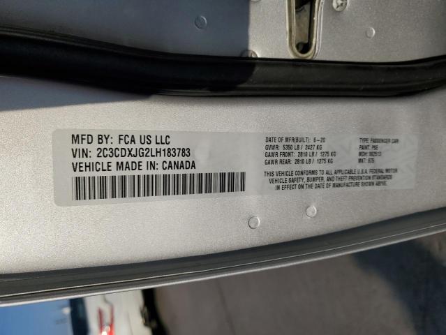 2020 DODGE CHARGER SX - 2C3CDXJG2LH183783
