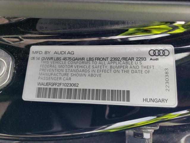 2015 AUDI A3 PREMIUM - WAUEFGFF2F1023062