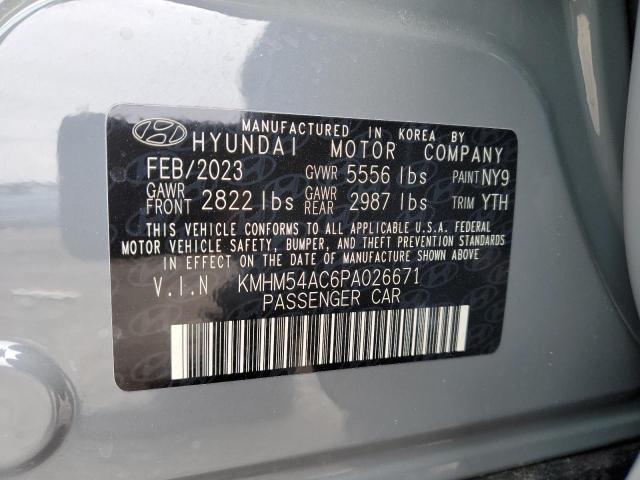 2023 HYUNDAI IONIQ 6 LI KMHM54AC6PA026671