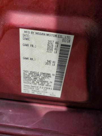 2018 NISSAN ALTIMA 2.5 - 1N4AL3AP2JC227091