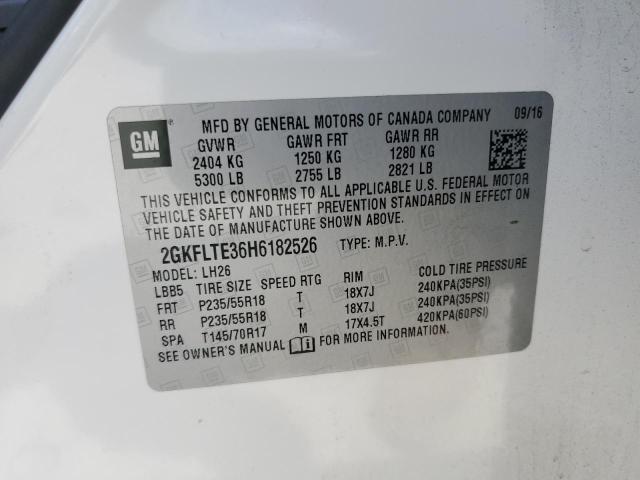 2017 GMC TERRAIN SL - 2GKFLTE36H6182526