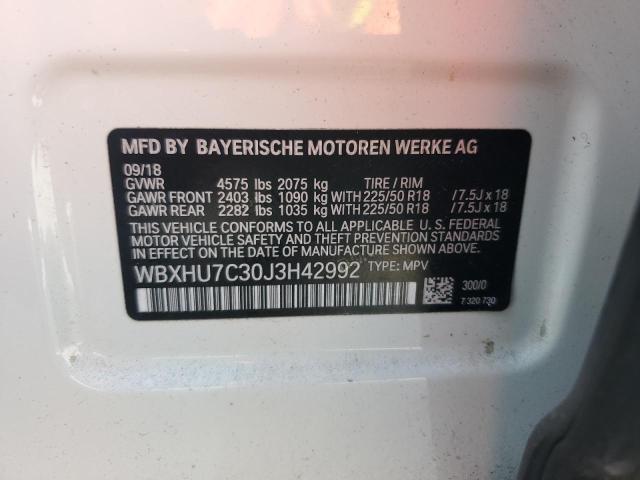 2018 BMW X1 SDRIVE2 - WBXHU7C30J3H42992