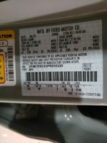 2023 FORD BRONCO SPO - 3FMCR9C63PRE05220