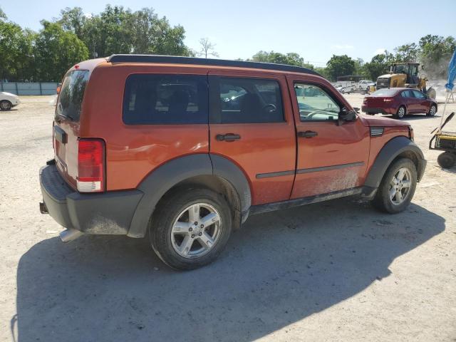 DODGE NITRO SXT 2007 orange  gas 1D8GT28K47W690156 photo #4