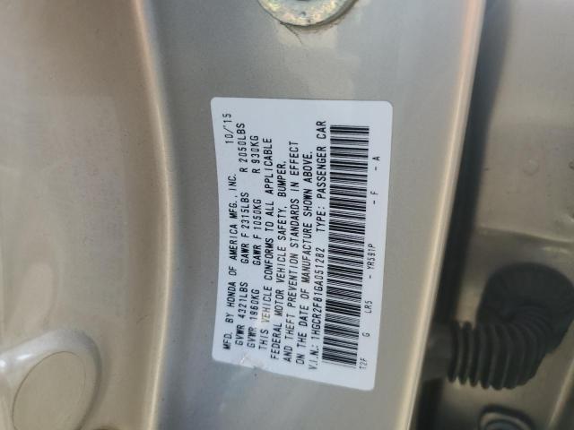 2016 HONDA ACCORD EXL - 1HGCR2F81GA051282
