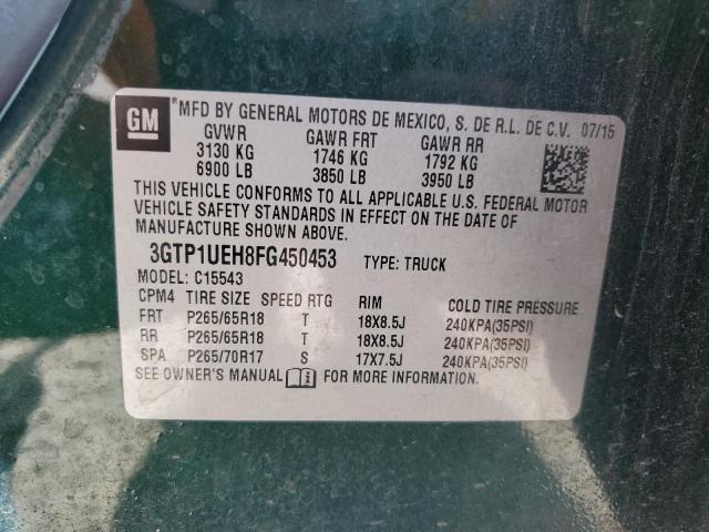 2015 GMC SIERRA C15 - 3GTP1UEH8FG450453