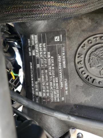 2018 INDIAN MOTORCYCLE CO. CHIEFTAIN - 56KTCAAA3J3361539