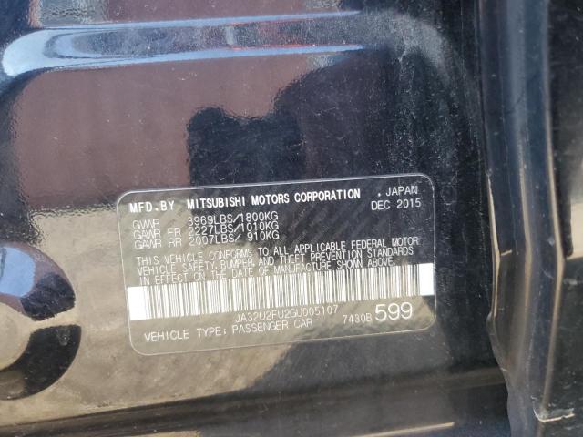 2016 MITSUBISHI LANCER ES - JA32U2FU2GU005107