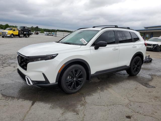 HONDA CR-V SPORT 2024 white  hybrid engine 7FARS6H94RE038681 photo #1