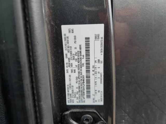 2020 FORD F150 SUPER - 1FTEW1E41LFB46351