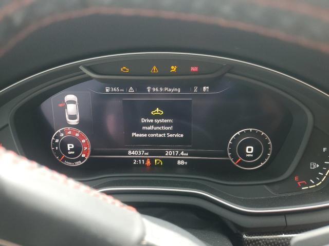2018 AUDI S5 PRESTIG WAUC4CF54JA088002