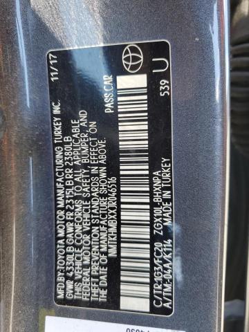 2018 TOYOTA C-HR XLE - NMTKHMBXXJR046516