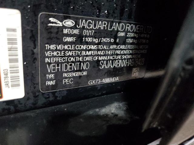 2017 JAGUAR XE PREMIUM SAJAJ4BNXHA978403