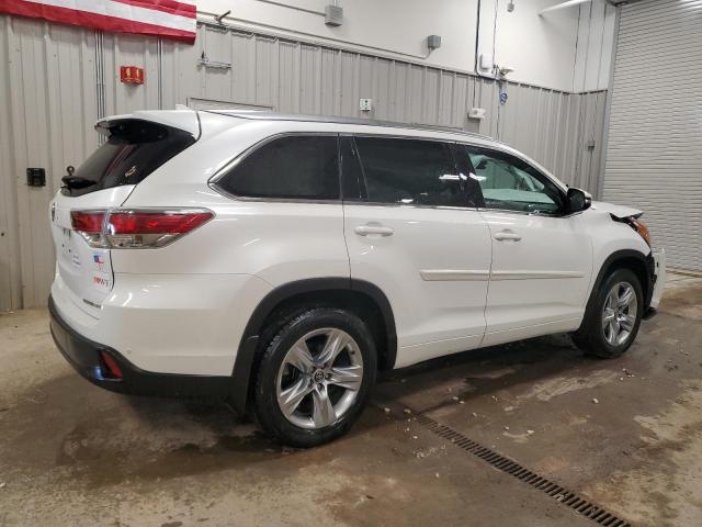 Vin: 5tddkrfh2gs299950, lot: 54931935, toyota highlander limited 20163