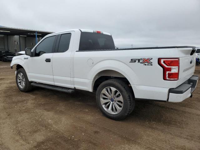 FORD F150 SUPER 2018 white  gas 1FTEX1EP8JKD44193 photo #3