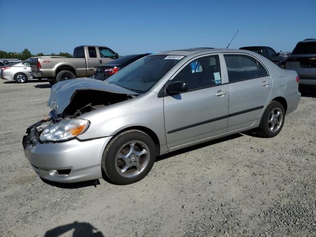 TOYOTA COROLLA CE 2004 silver  gas 1NXBR32E94Z277541 photo #1