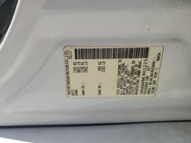 2017 NISSAN MAXIMA 3.5 - 1N4AA6AP9HC405225