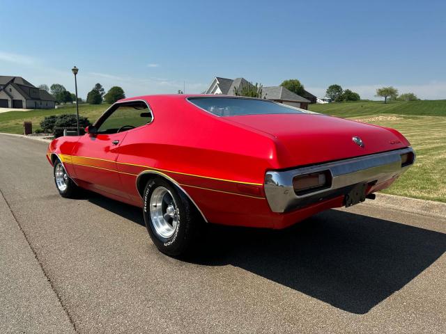 FORD TORINO GT 1972 red   2A35S286471 photo #4