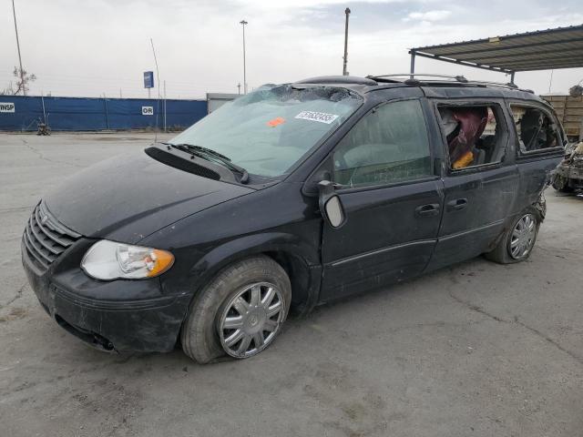 CHRYSLER T&C LIMIT 2005 black  gas 2C4GP64L55R155786 photo #1