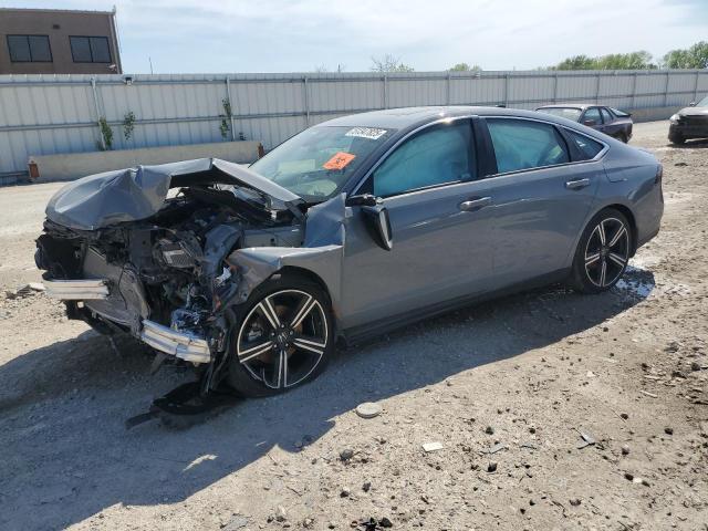 Vin: 1hgcy2f51pa015214, lot: 51347825, honda accord hybrid sport 2023 img_1