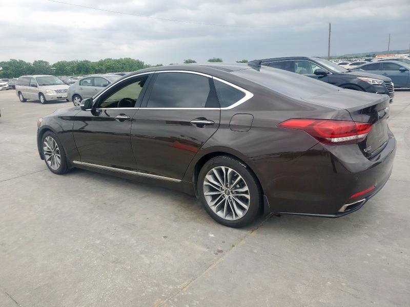 HYUNDAI GENESIS 3. 2016 brown  gas KMHGN4JE0GU113608 photo #3