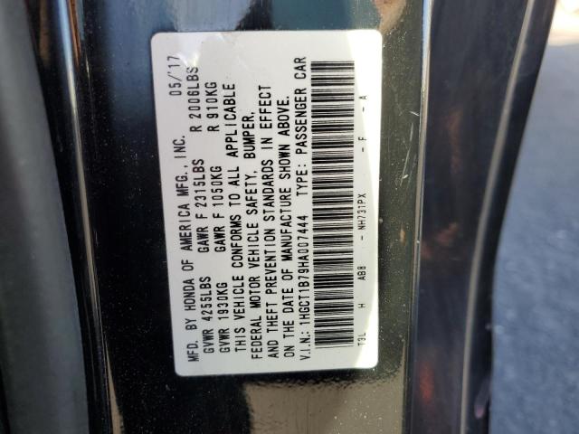2017 HONDA ACCORD EX - 1HGCT1B79HA007444