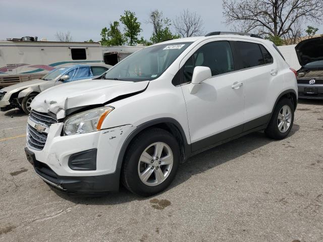 CHEVROLET TRAX 1LT 2016 white  gas 3GNCJLSB9GL277793 photo #1